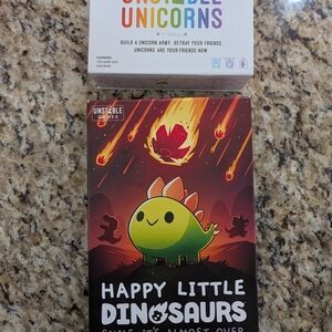 Unstable games Unicorns & Happy little dinosaurs family party card game